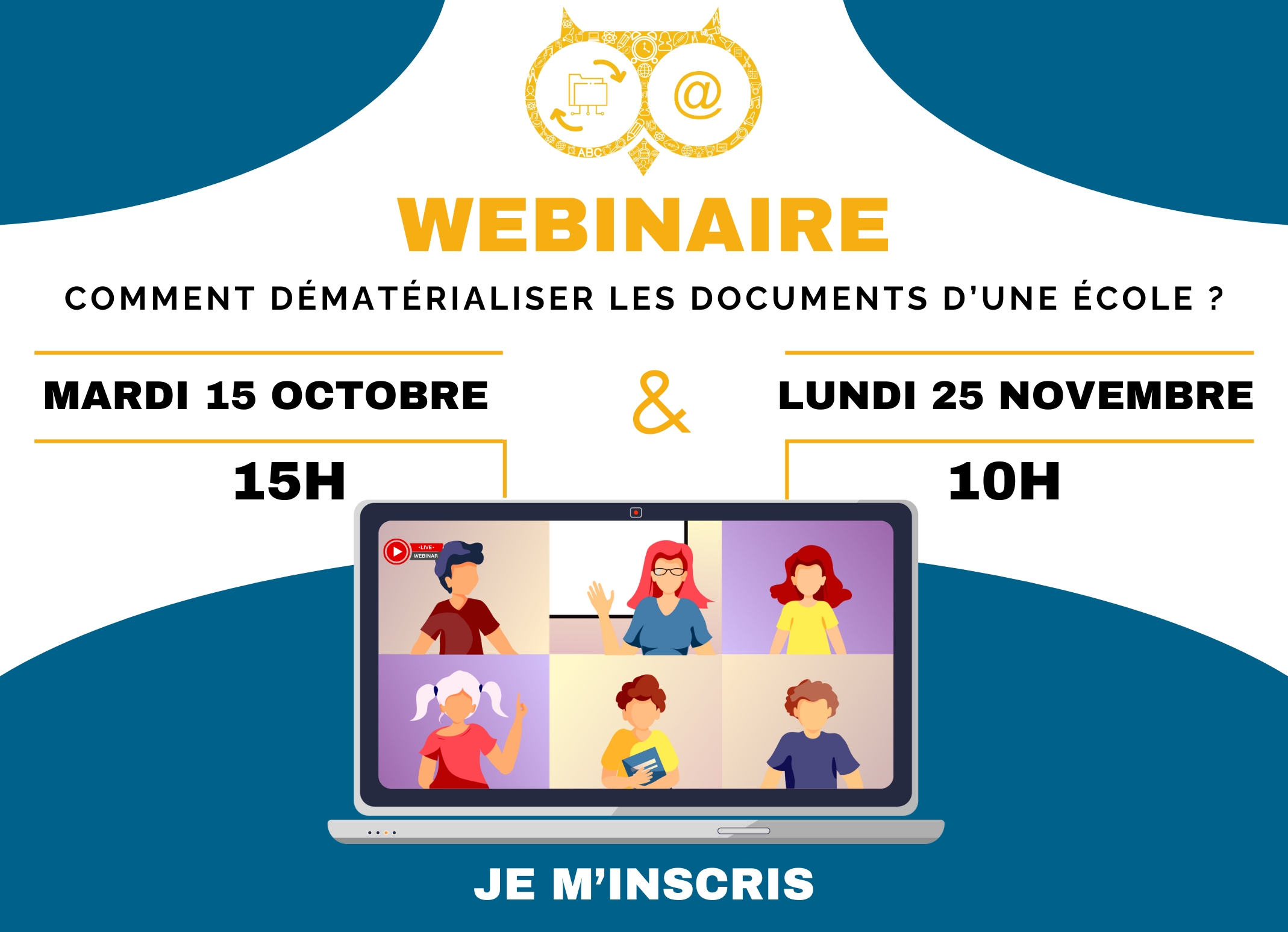 Webinaire Démat documentaire dans les écoles